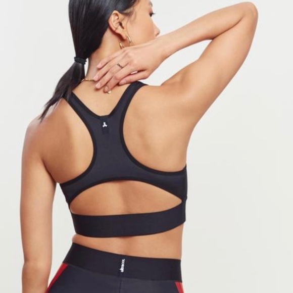 Ultracor stripe bonding terrain bra/bandier in Nero stripe - Picture 2 of 8